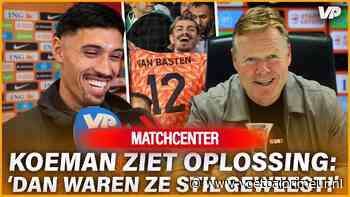 Koeman legt vinger op zere plek bij Oranje: 'Anders een moeiteloze overwinning'