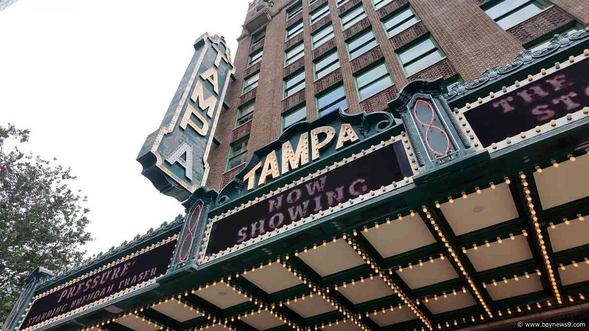 Restoration underway at downtown's Tampa Theatre ahead of 100th anniversary