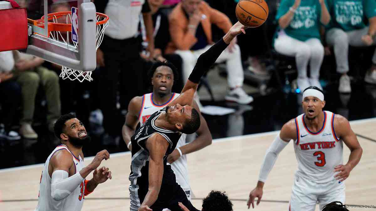 NBA-Finals gestartet: Flitzer und die Knicks stoppen "schlechten" Wembanyama