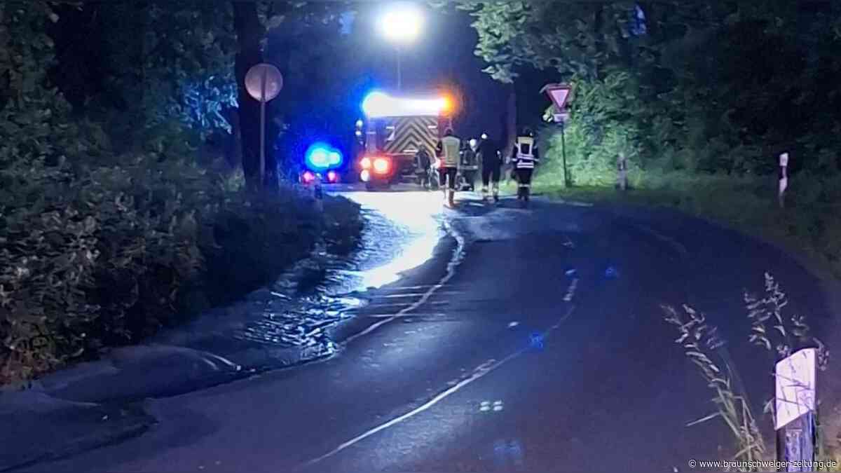 Wasserrohrbruch in Gadenstedt: Diese Kreisstraße ist aktuell gesperrt