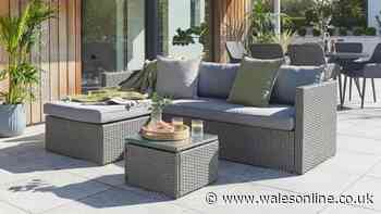 'Really comfy' Dunelm rattan garden furniture set for patios reduced by £98