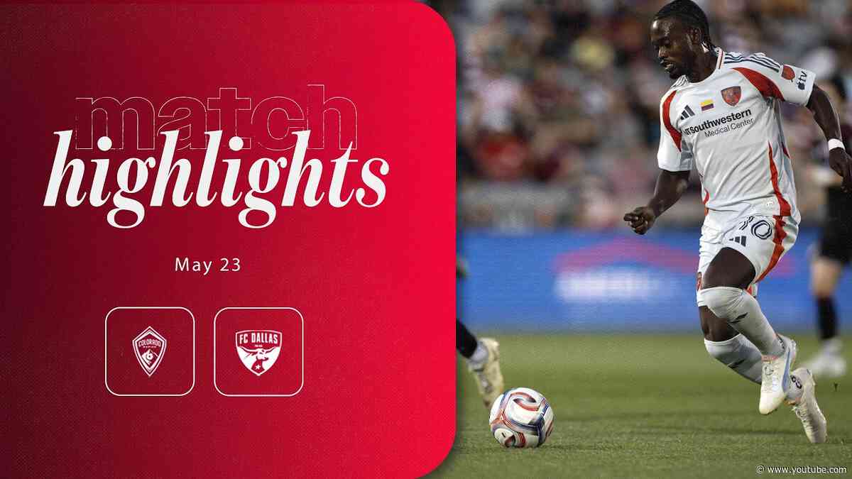 FC Dallas at Colorado Rapids Highlights | May 23, 2026