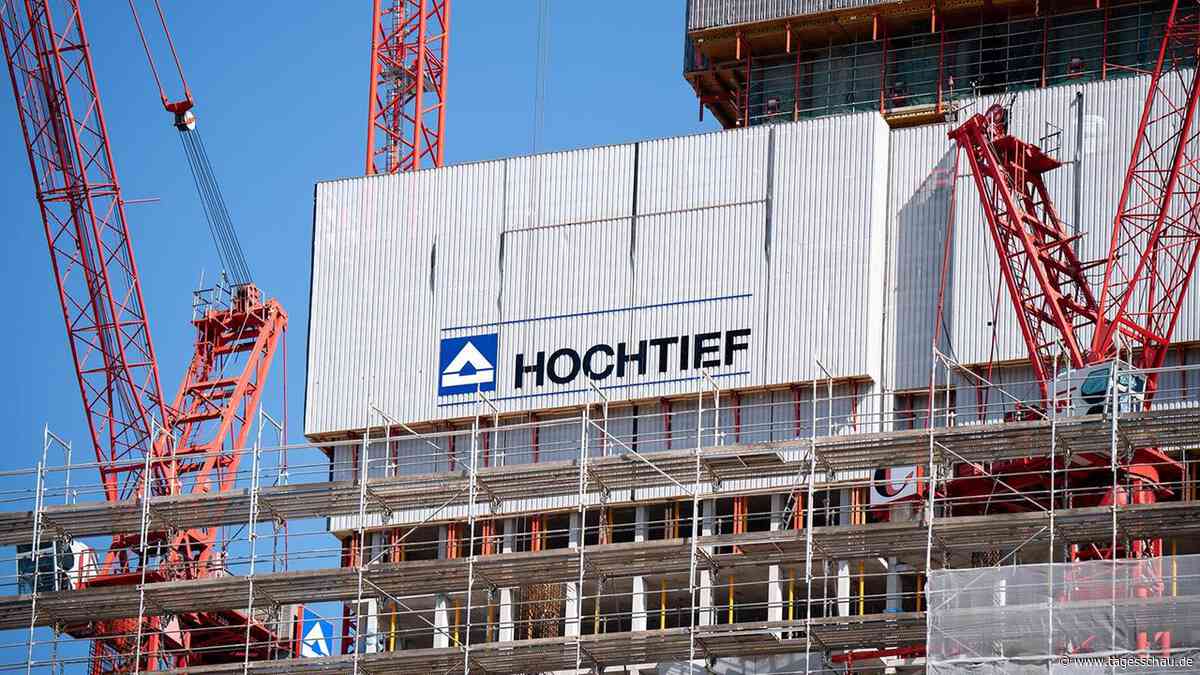 Essener Baukonzern Hochtief steigt erstmals in den DAX auf