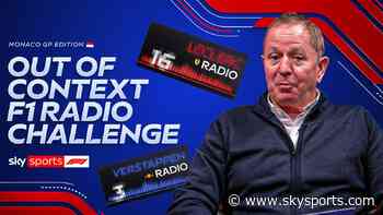'I'm going to pee in your seat!' | Brundle guesses ICONIC Monaco GP radio!