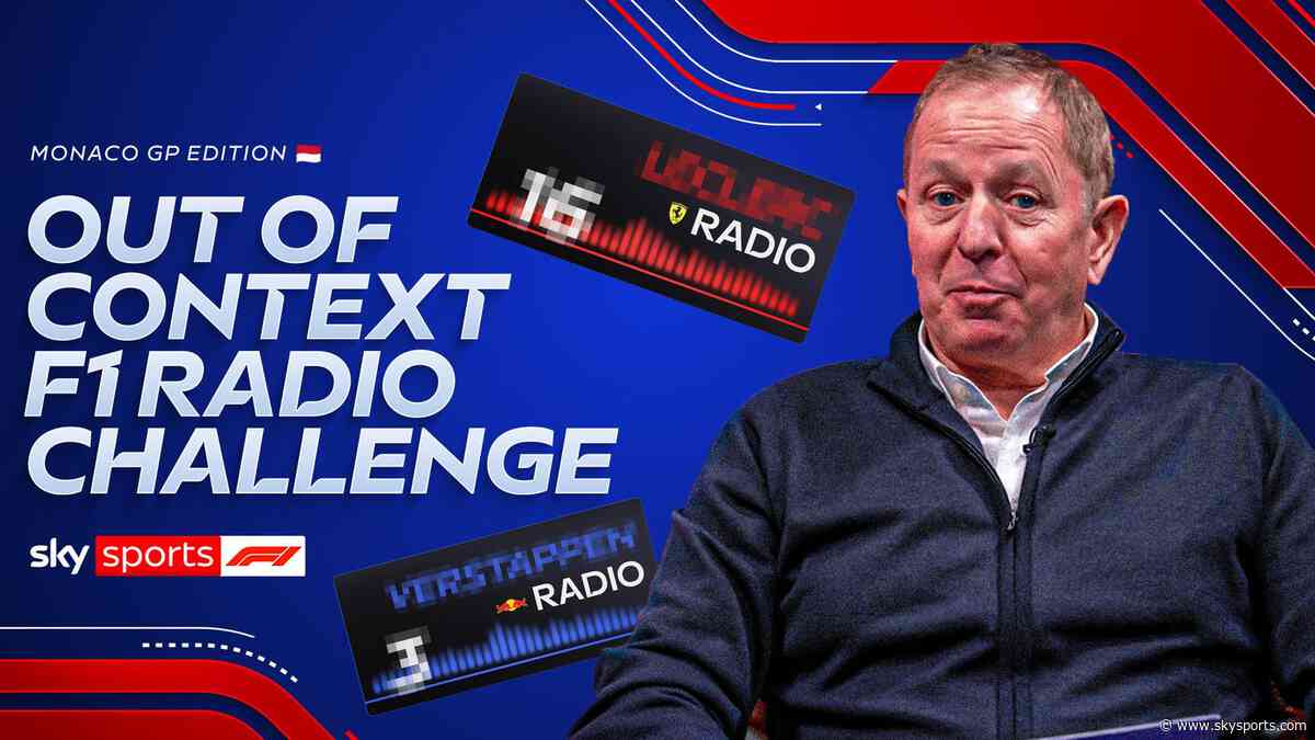 'I'm going to pee in your seat!' | Brundle guesses ICONIC Monaco GP radio!