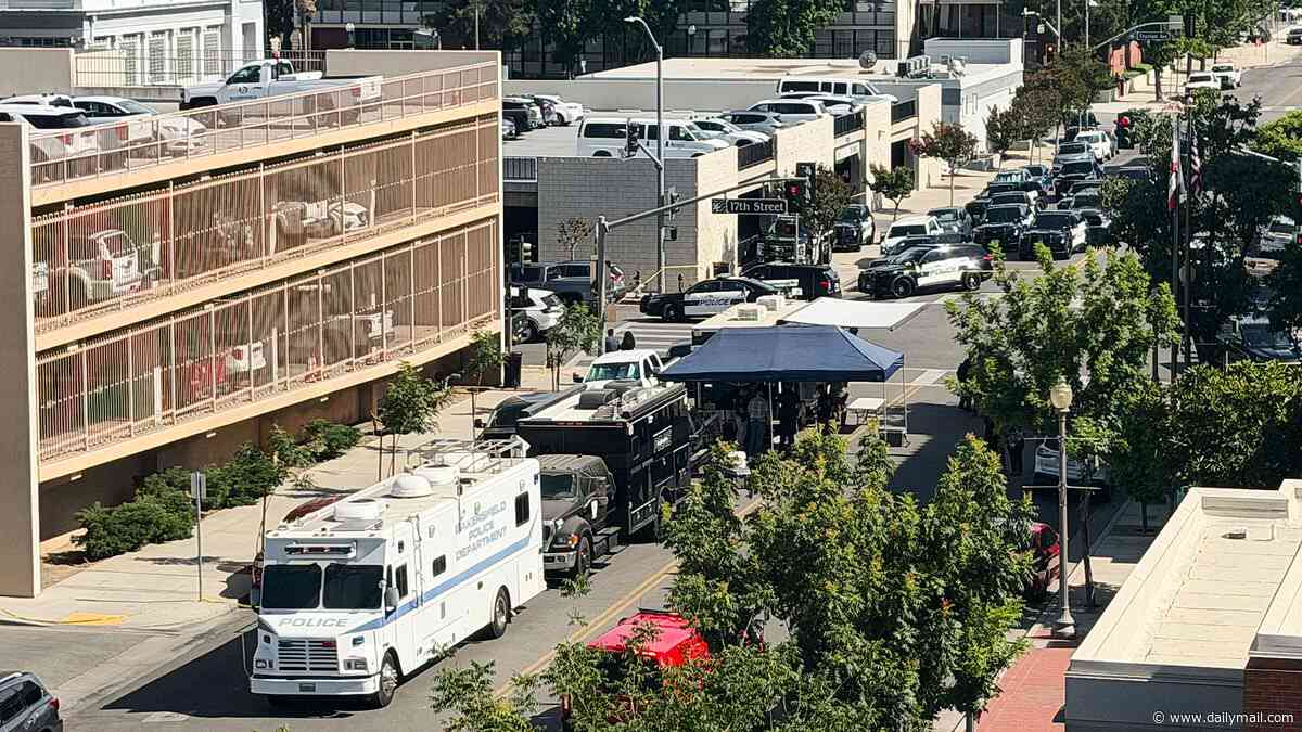 Maniac behind terrifying hostage standoff inside California bank is identified as his dark past is revealed