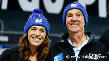 Neale Daniher's daughter fights back tears as she reveals her last conversation with the AFL icon