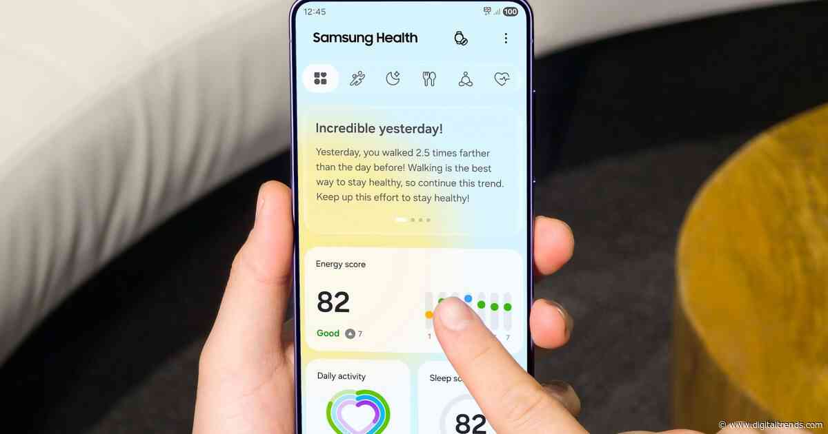 Samsung Health’s biggest update yet will turn your Galaxy Watch into a health coach