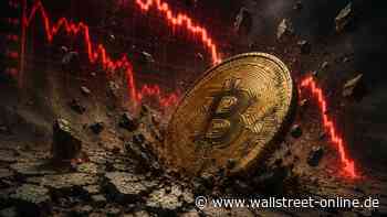 Tiefpunkt erreicht?: Bitcoin stürzt auf Februar-Niveau ab und vernichtet Milliarden