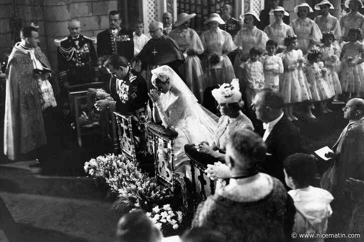 « Mariage du siècle » à Monaco (7/9) : le mariage religieux de Rainier III et Grace Kelly, un bouquet d’images pour l’éternité