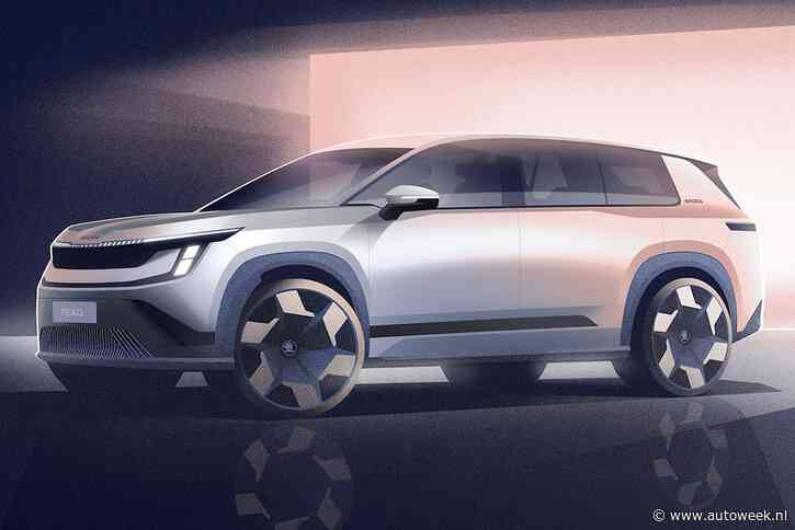 Skoda Peaq: nieuwe grote elektrische familie-SUV klaar voor debuut