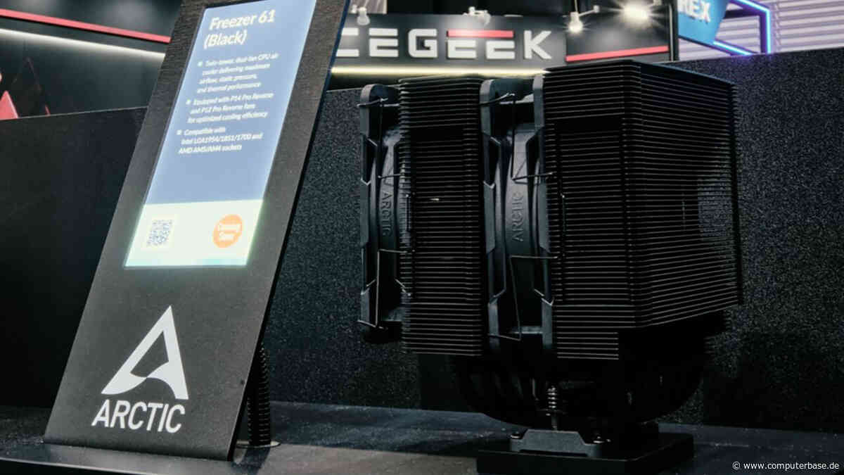Arctic zur Computex: Dual-Tower Freezer 61 und mATX-Gehäuse Xtender Mini