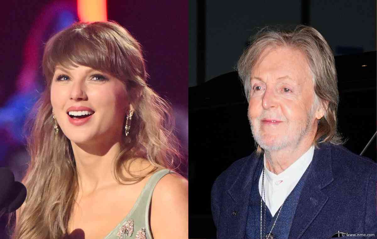 Taylor Swift praises Paul McCartney, says she’s “never not inspired” by the Beatles legend
