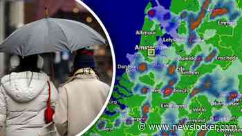Flinke buien onderweg: hier is het oppassen geblazen