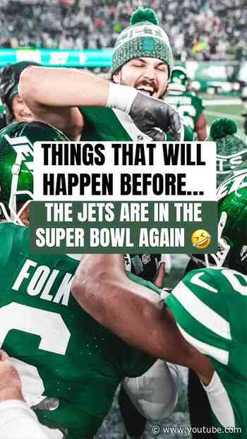 What will happen BEFORE the #Jets make another Super Bowl?!
