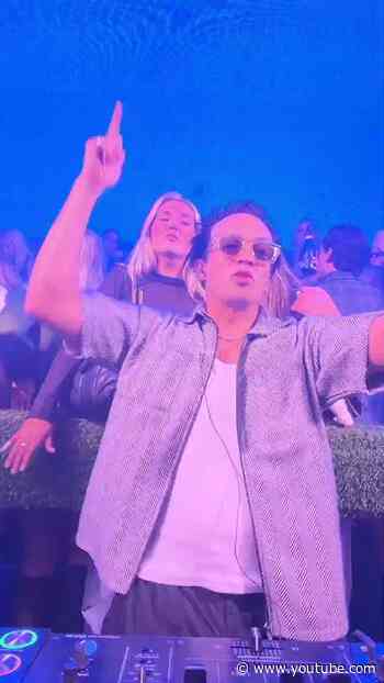 Love Dropping a Fresh Track at a Show | Laidback Luke