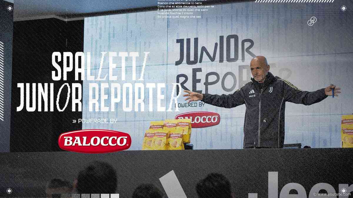 SPALLETTI answers our Junior Reporters’ questions | Powered by Balocco