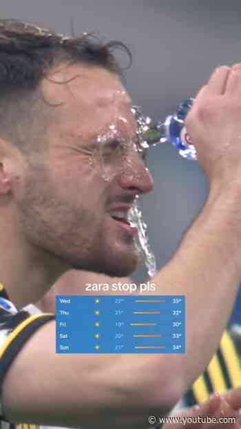 Like to refresh yourself 💦 | #Juventus #Heat
