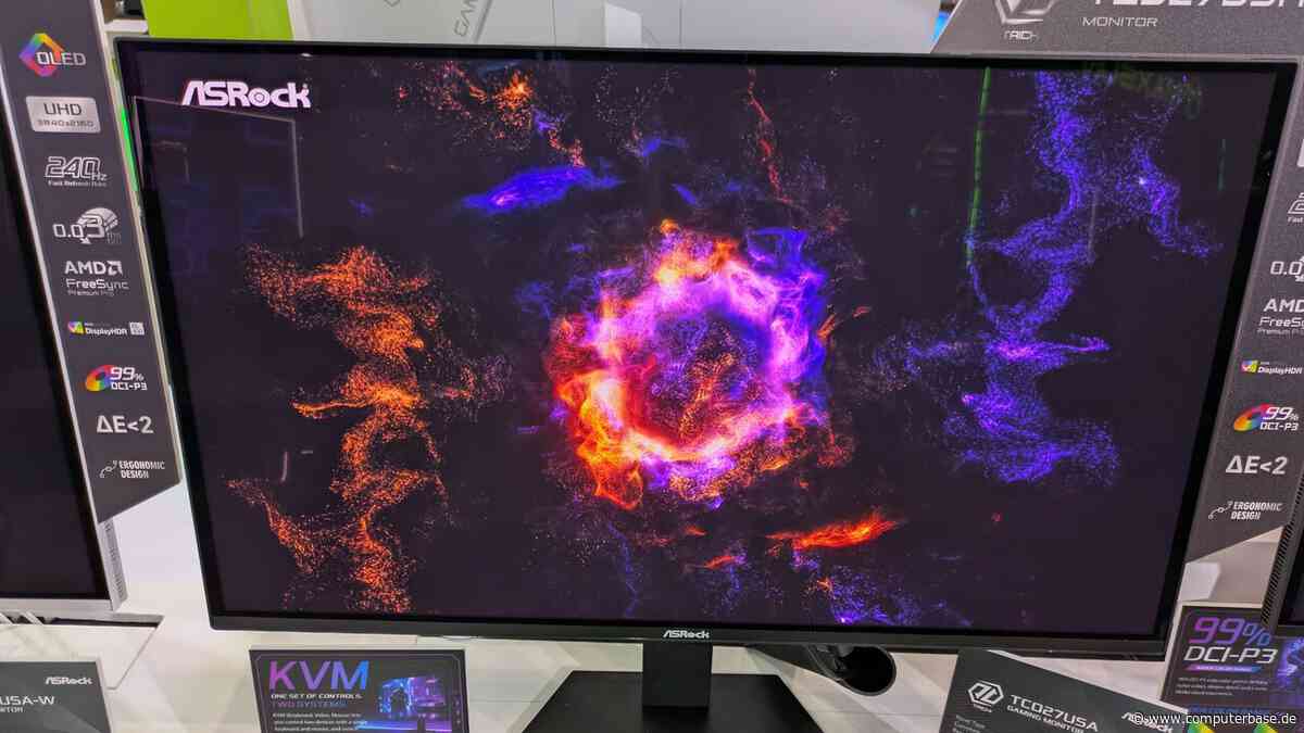 Monitore von ASRock: Viermal Taichi mit OLED, aber nur einmal mit RGB-Stripe