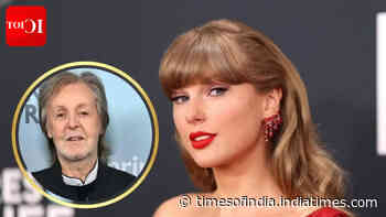 Taylor Swift says she's 'never not inspired' by Paul McCartney