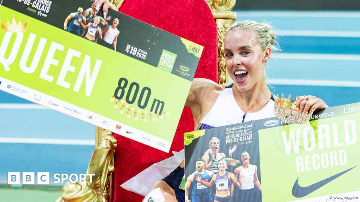 Hodgkinson chasing 43-year-old 800m mark in 'battle of world records'