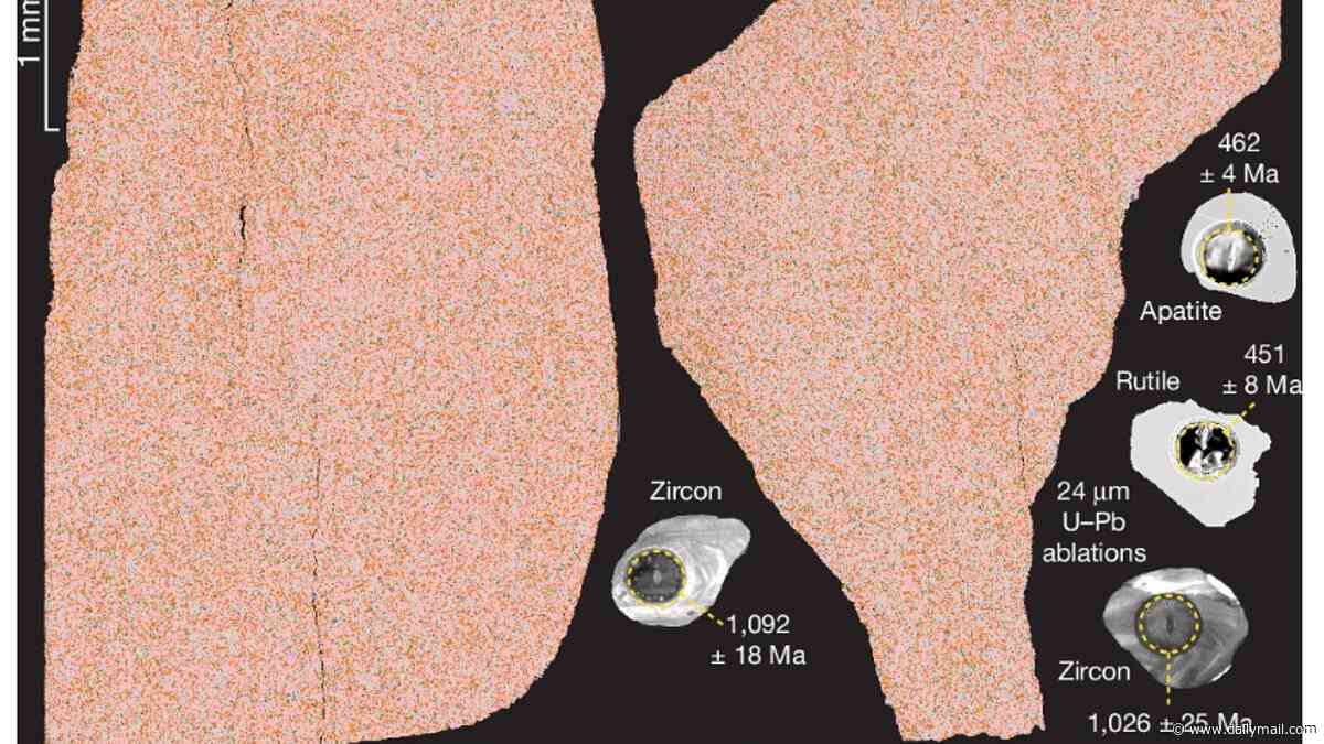 The grains of sand that solve Stonehenge mystery after 5,000 years: Scientists uncover new evidence key stone was moved hundreds of miles by HUMANS - and not glaciers