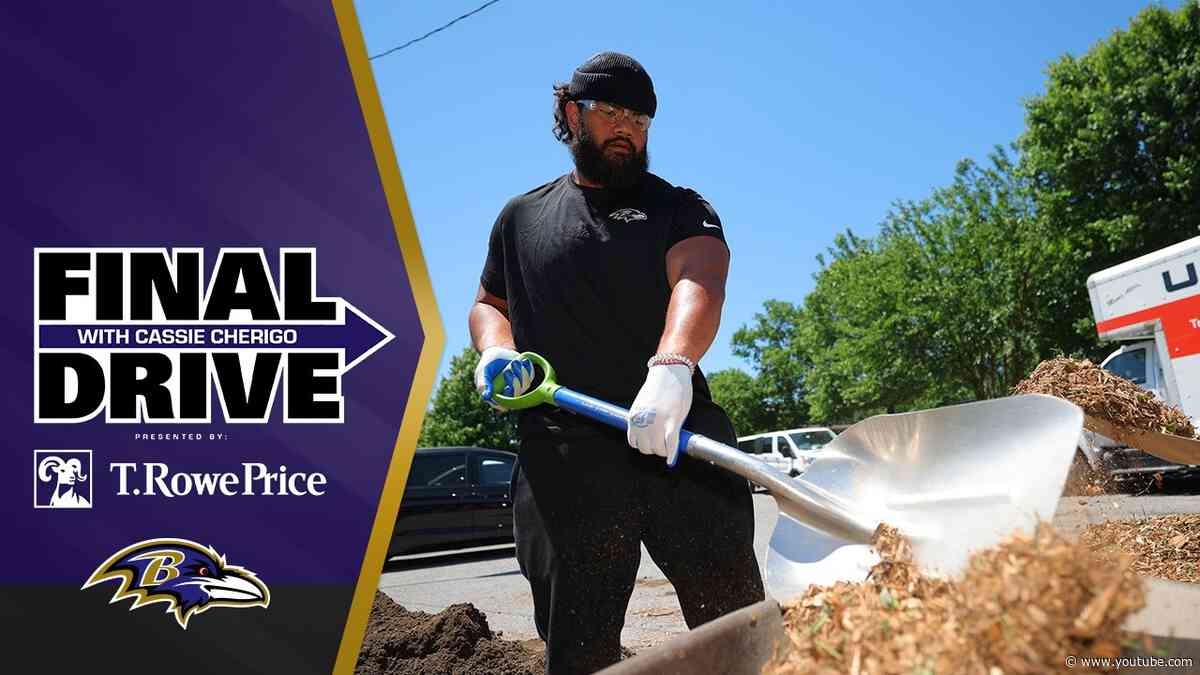 Entire Ravens Organization Volunteers in Patterson Park Beautification | Ravens Final Drive