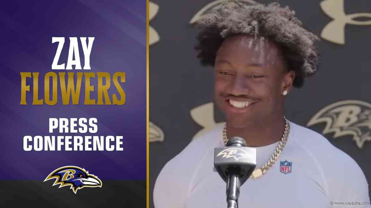 Zay Flowers Discusses Declan Doyle's Offense | Baltimore Ravens