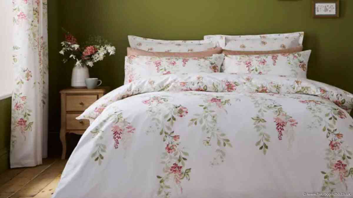 Five pretty Dunelm floral bedding sets with up to 50% off in sale