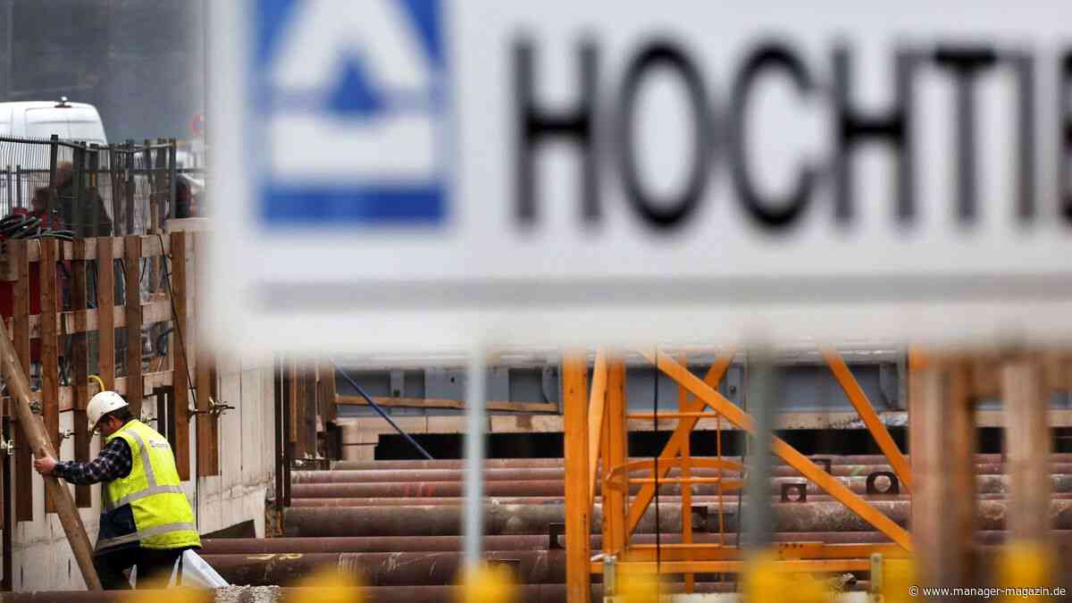Hochtief verdrängt Porsche SE im Dax