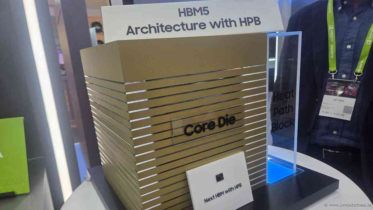 Heat Path Block: Bei HBM5 setzt auch Samsung auf einen Kühlkanal