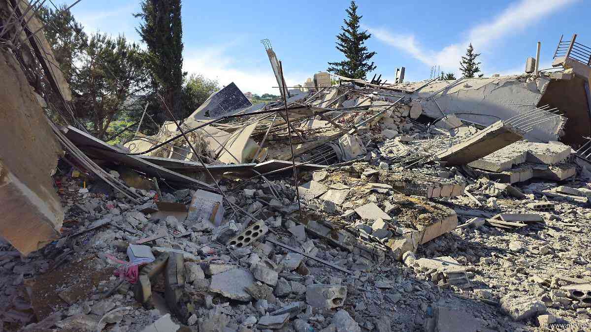 Trotz neuer Vereinbarung: Libanon meldet israelische Angriffe - Israel löst Luftalarm aus