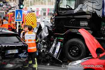 Impressionnant carambolage ce mardi à Antibes : « Le mis en cause n’est pas connu de la justice », on en sait sur le conducteur