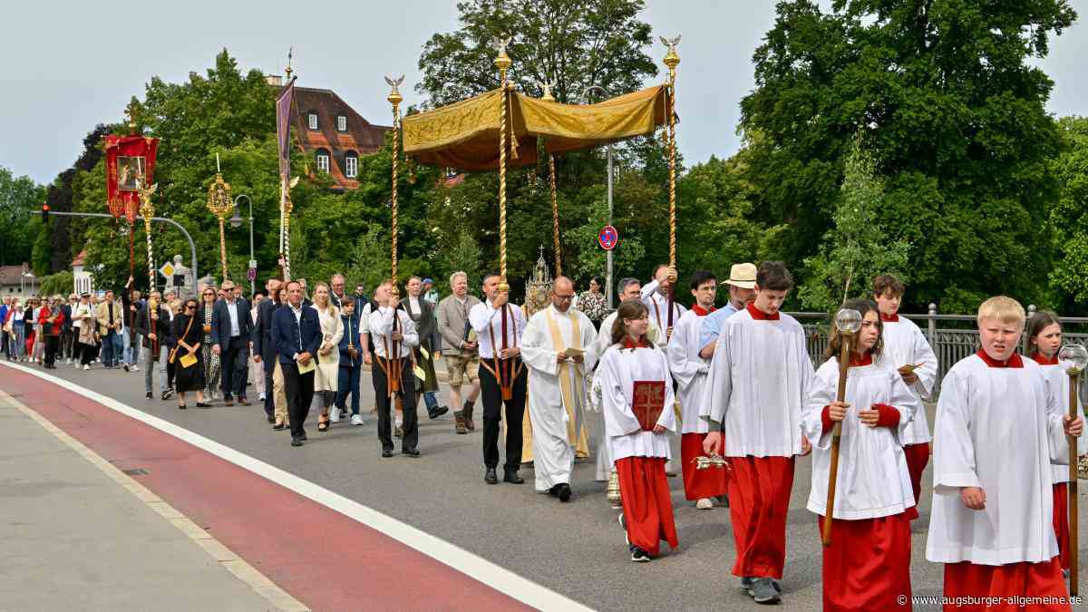 Die Bilder der Fronleichnamsprozession in Landsberg