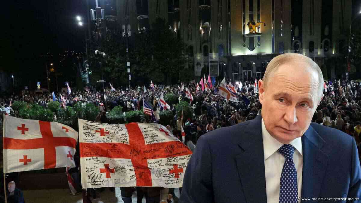 „Prototyp“ für Putin: In Georgien flackert (noch) Protest auf – doch der Druck wächst