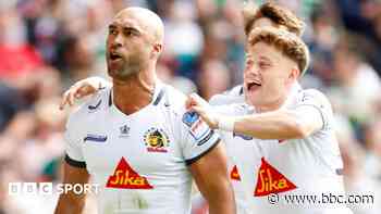 Exeter stun Leicester to set up Prem play-off drama