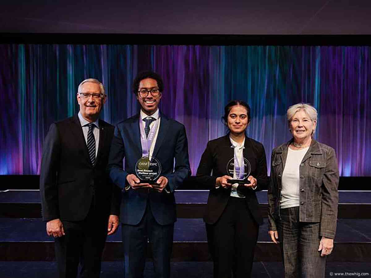 Kingston student earns top national science honour with new theory on universe's expansion