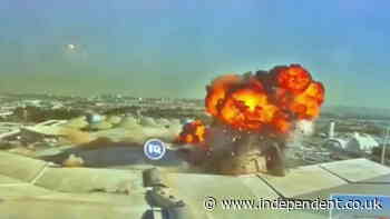 Iranian drone strike ignites huge fireball at Kuwait airport