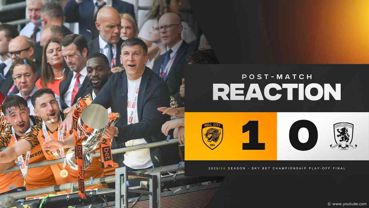 Hull City 1-0 Middlesbrough | Sergej Jakirović's Post Match Reaction | Sky Bet Championship Play Of