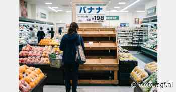 Bananentekort in Japanse supermarktschap dreigt