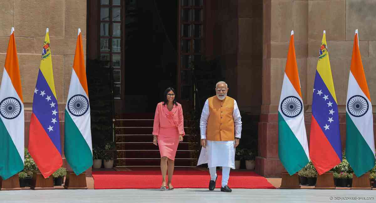 Primer ministro de la India recibió a Delcy Rodríguez en pleno repunte petrolero