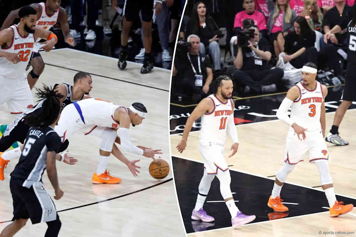Vintage Josh Hart shows up for Knicks in NBA Finals Game 1 win