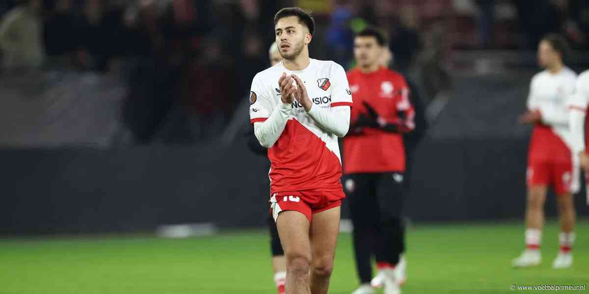 El Karouani neemt afscheid van FC Utrecht: 'Dat zal me altijd bijblijven'