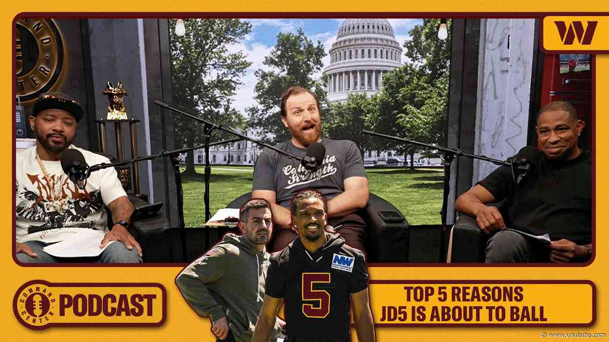 Jayden Daniels will be a PROBLEM + Dominate Defense in D.C.? | Podcast | Washington Commanders | NFL