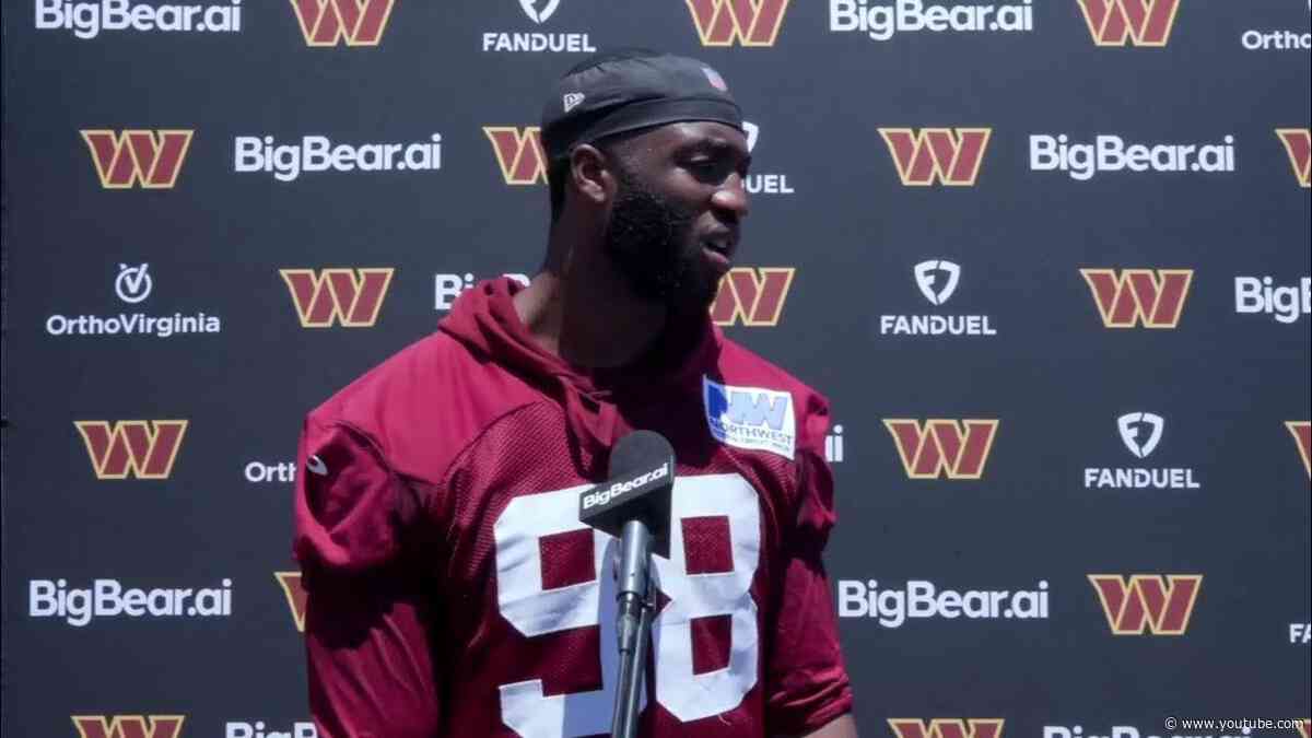 LIVE: OLB Odafe Oweh Speaks to the Media After Today's OTA