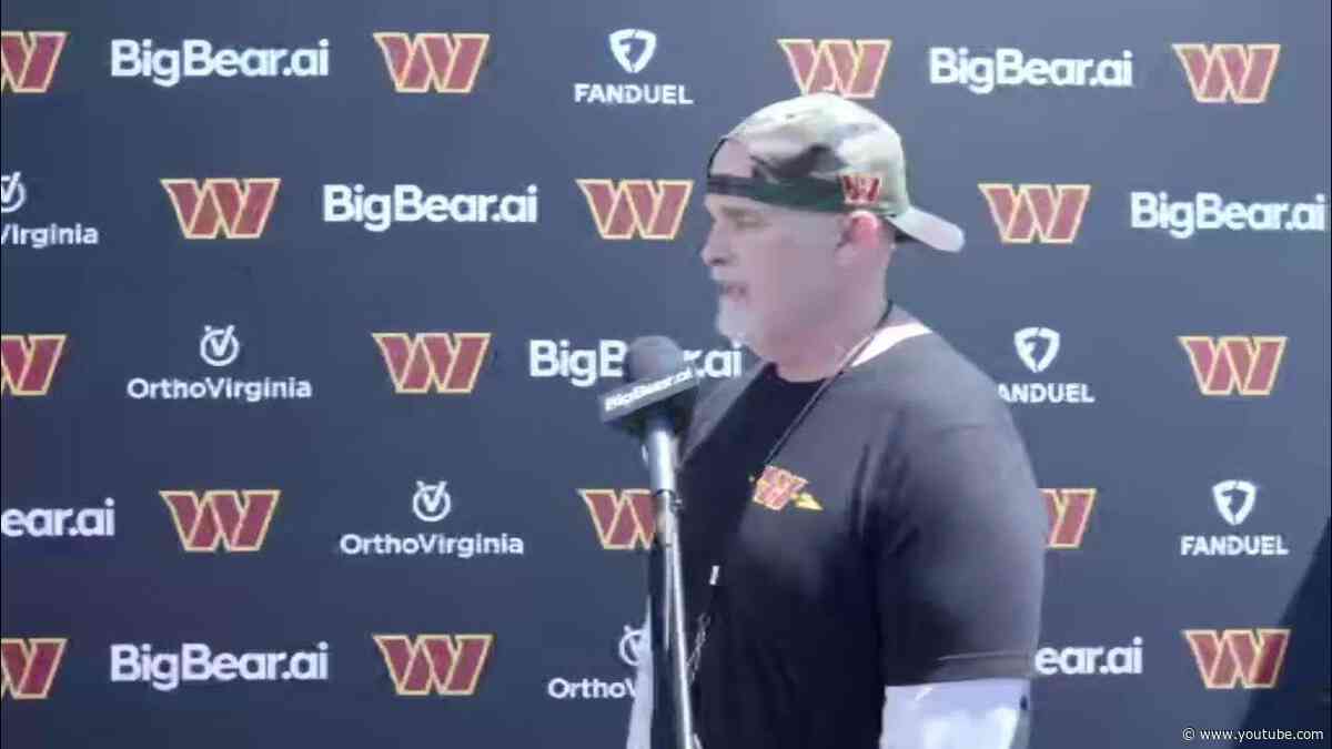 LIVE: HC Dan Quinn Speaks To The Media Before Today's OTA