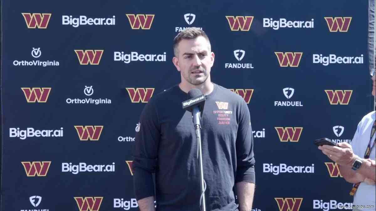 LIVE: OC David Blough Speaks To The Media Before Today's OTA