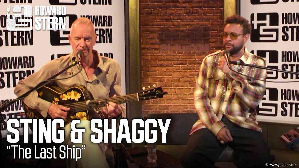 Sting & Shaggy Perform "All This Time" and "The Last Ship" From Their Broadway Play