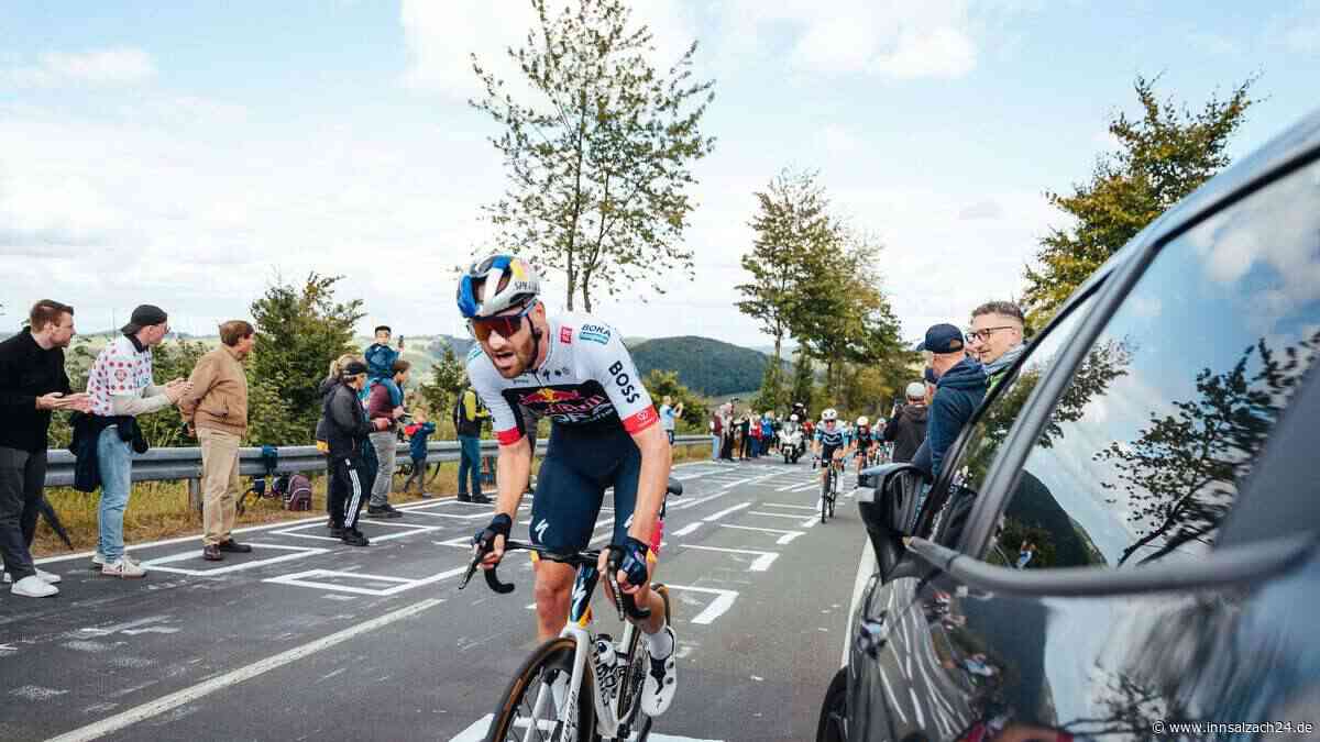 Kraftsprint in Lobbes: Jordi Meeus fährt im Bergauf-Finale zum Auftaktsieg der Tour de Wallonie