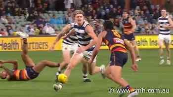Stewart in trouble for bump